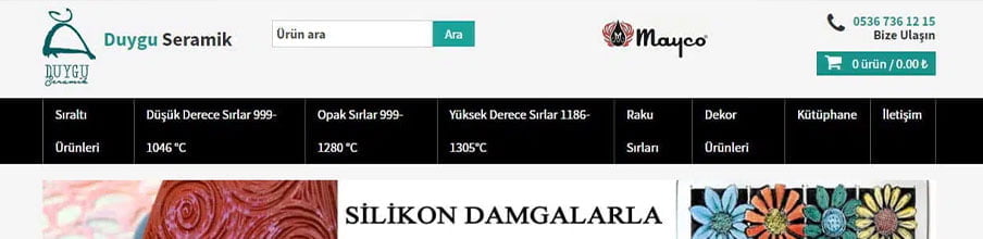 Duygu Seramik E-Commerce