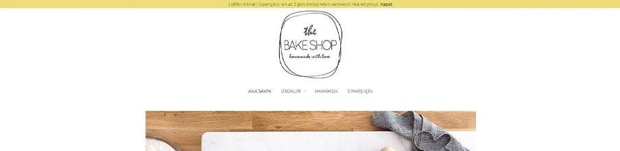 The Bake Shop E-Commerce