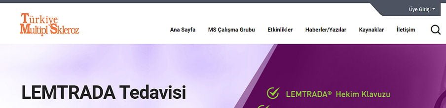 Türkiye Multiplskleroz Derneği WordPress