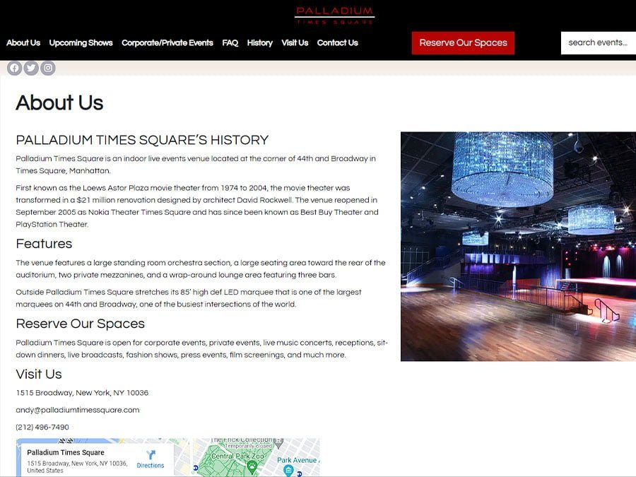 Palladium Times Square screenshot 9