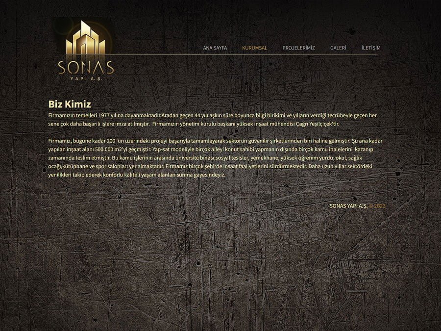 Sonas Yapı screenshot 2