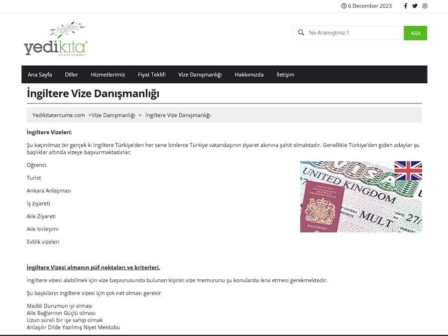 Yedikıta Tercüme screenshot 2