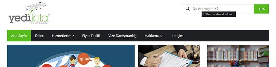 Yedikıta Tercüme project image