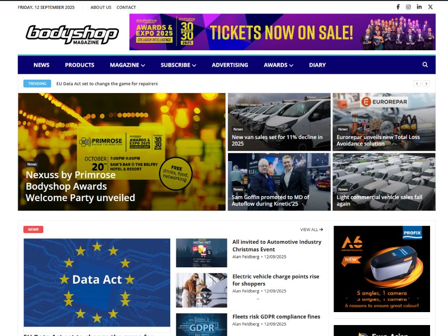 BodyShop Magazine screenshot 1