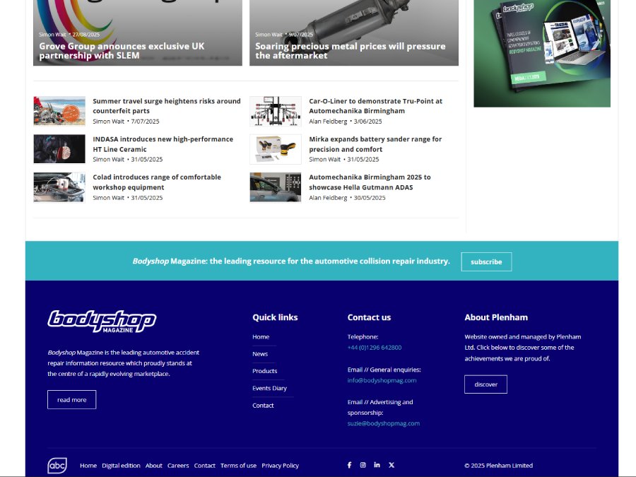 BodyShop Magazine screenshot 3