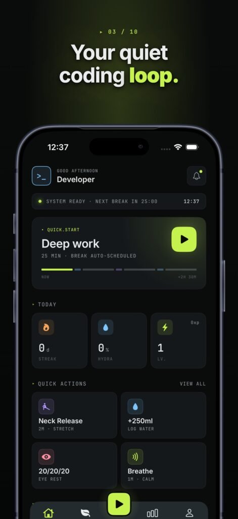ByteBreak – Developer Wellness screenshot 3