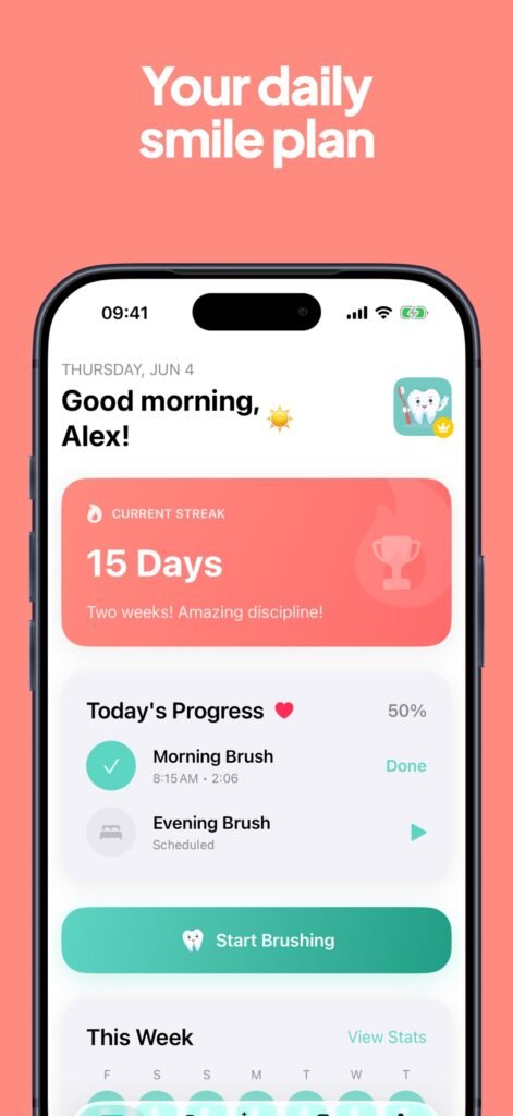 Dentii – Toothbrushing Timer screenshot 3