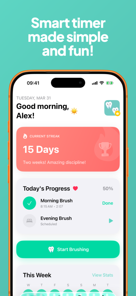 Dentii – Toothbrushing Timer screenshot 4