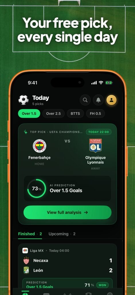 Goalii - Football Predictions screenshot 2