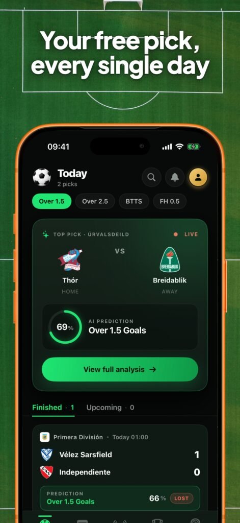 Goalii – Football Predictions screenshot 2