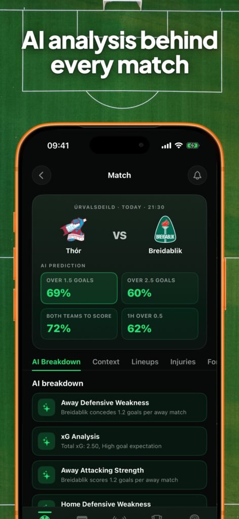 Goalii – Football Predictions screenshot 3