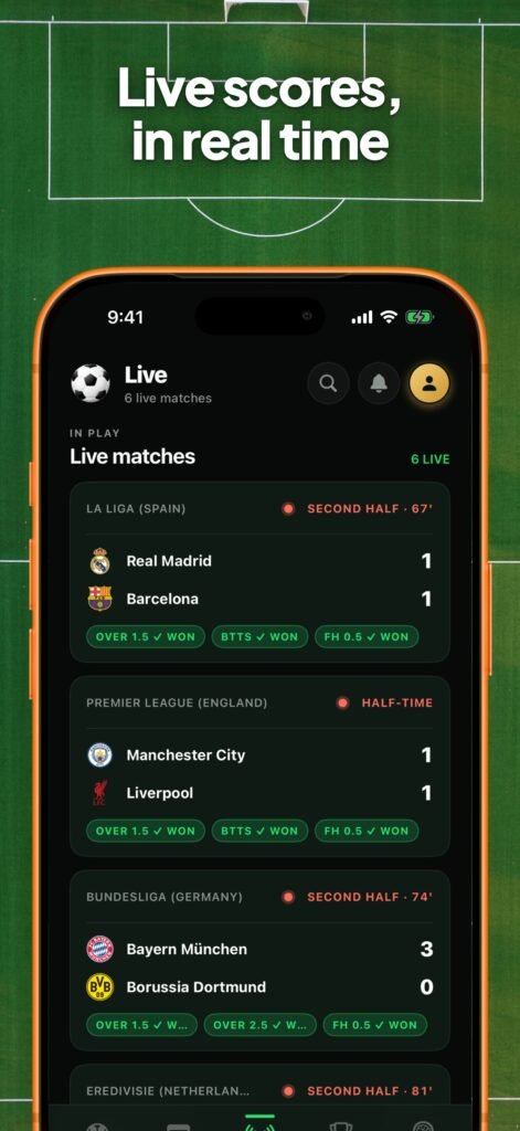 Goalii - Football Predictions screenshot 4
