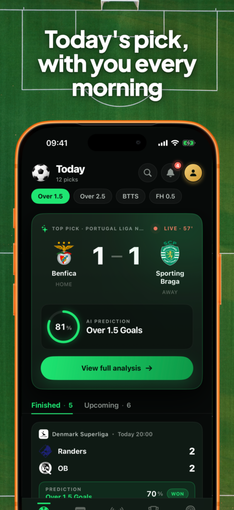 Goalii – Football Predictions screenshot 2