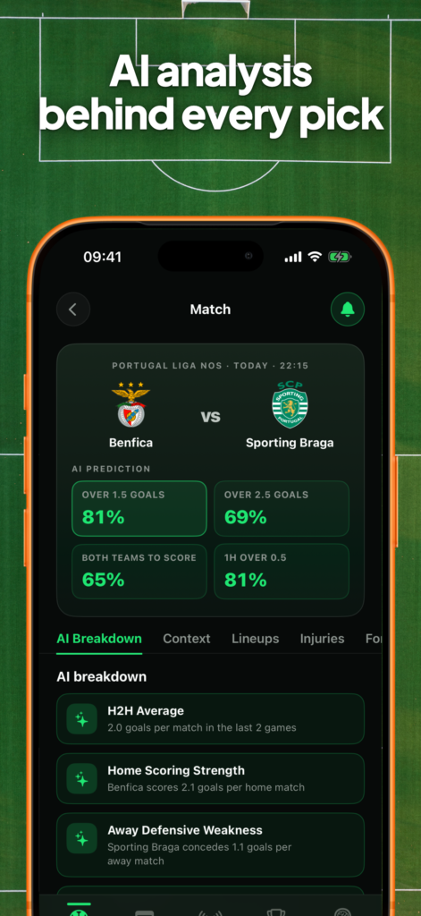 Goalii – Football Predictions screenshot 3