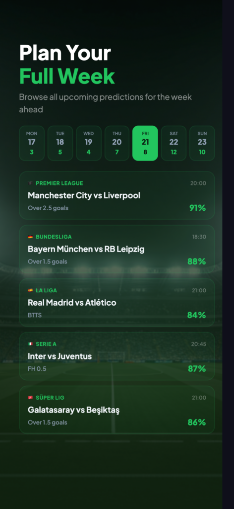 Goalii – Football Predictions screenshot 7