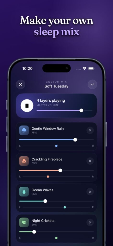 Snoozio: Sleep & Relax Sounds screenshot 3