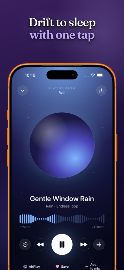 Snoozio: Sleep & Relax Sounds screenshot 4