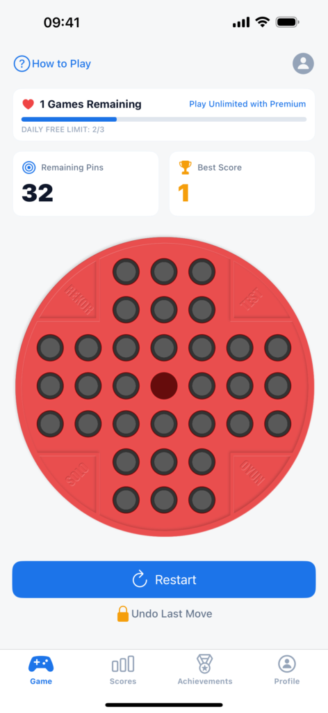 SoloTest – Peg Solitaire screenshot 2