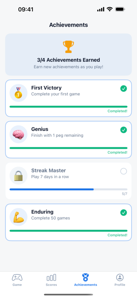 SoloTest – Peg Solitaire screenshot 4
