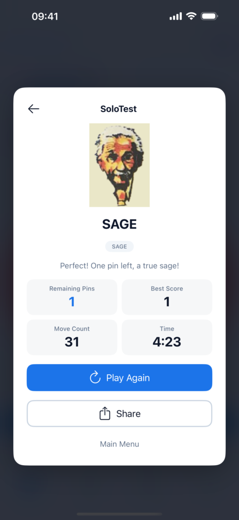 SoloTest – Peg Solitaire screenshot 6