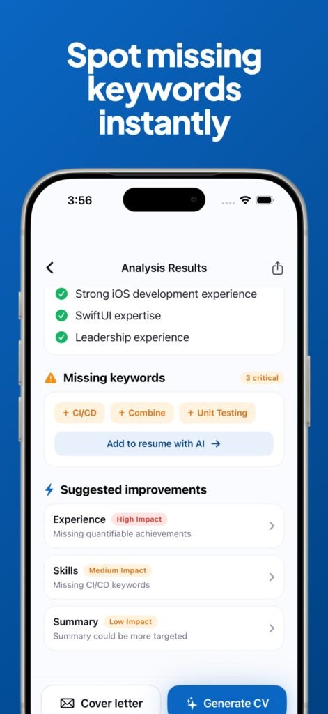 CVCrafter – AI Resume Builder screenshot 5