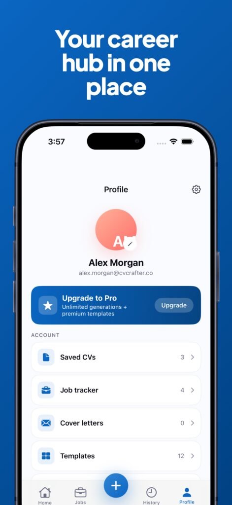 CVCrafter – AI Resume Builder screenshot 9
