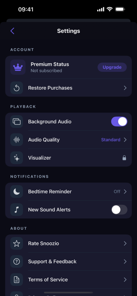 Snoozio screenshot 8
