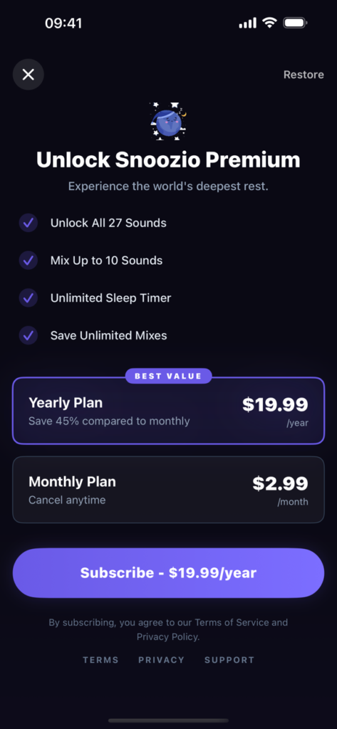 Snoozio screenshot 9