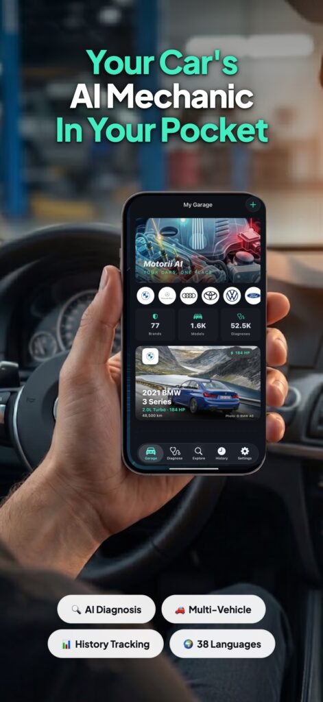Motorii – AI Car Diagnosis OBD app screenshot