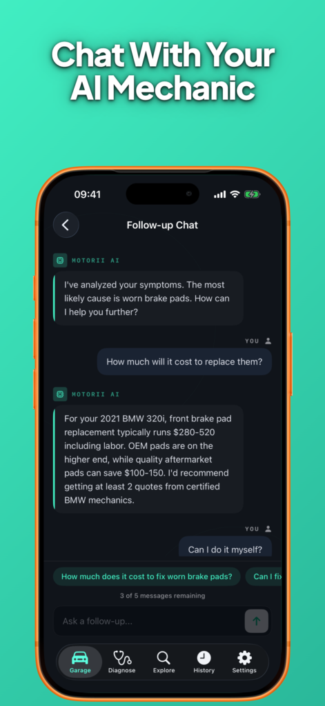 Motorii – AI Car Diagnosis screenshot 7