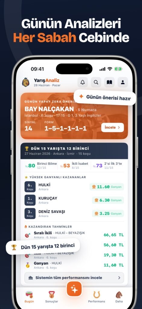 Yarış Analiz At Yarışı Tahmini screenshot 4