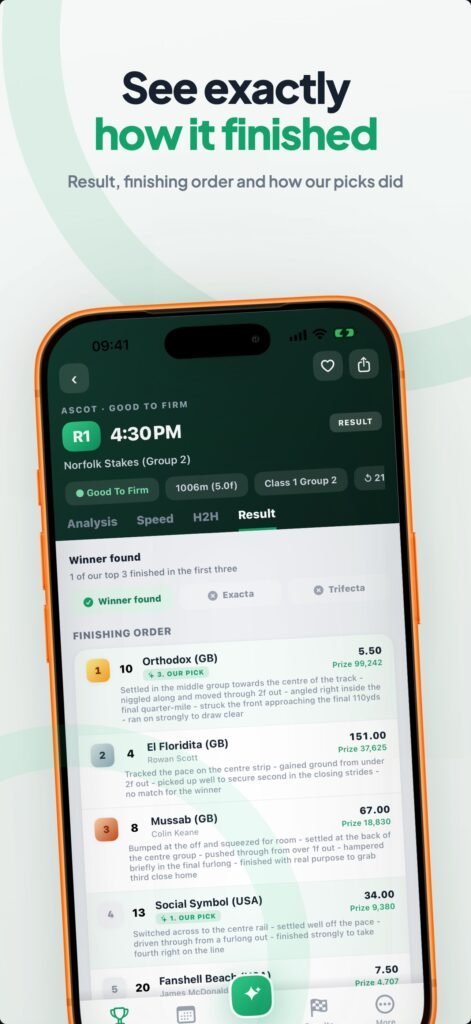 Gallopii: Horse Racing AI Tips screenshot 6